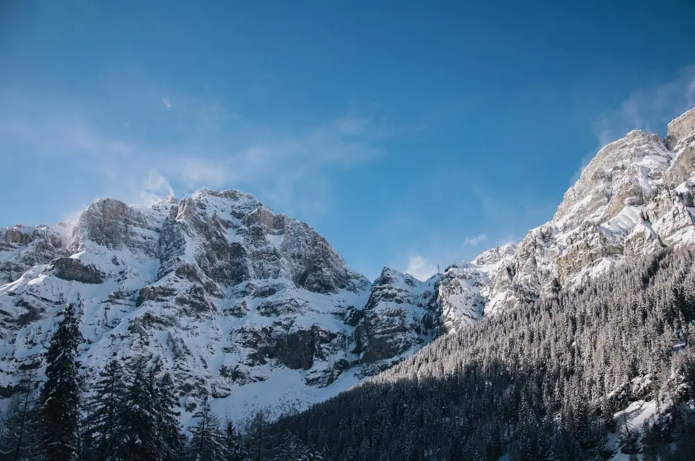 The Daubenhorn in winter